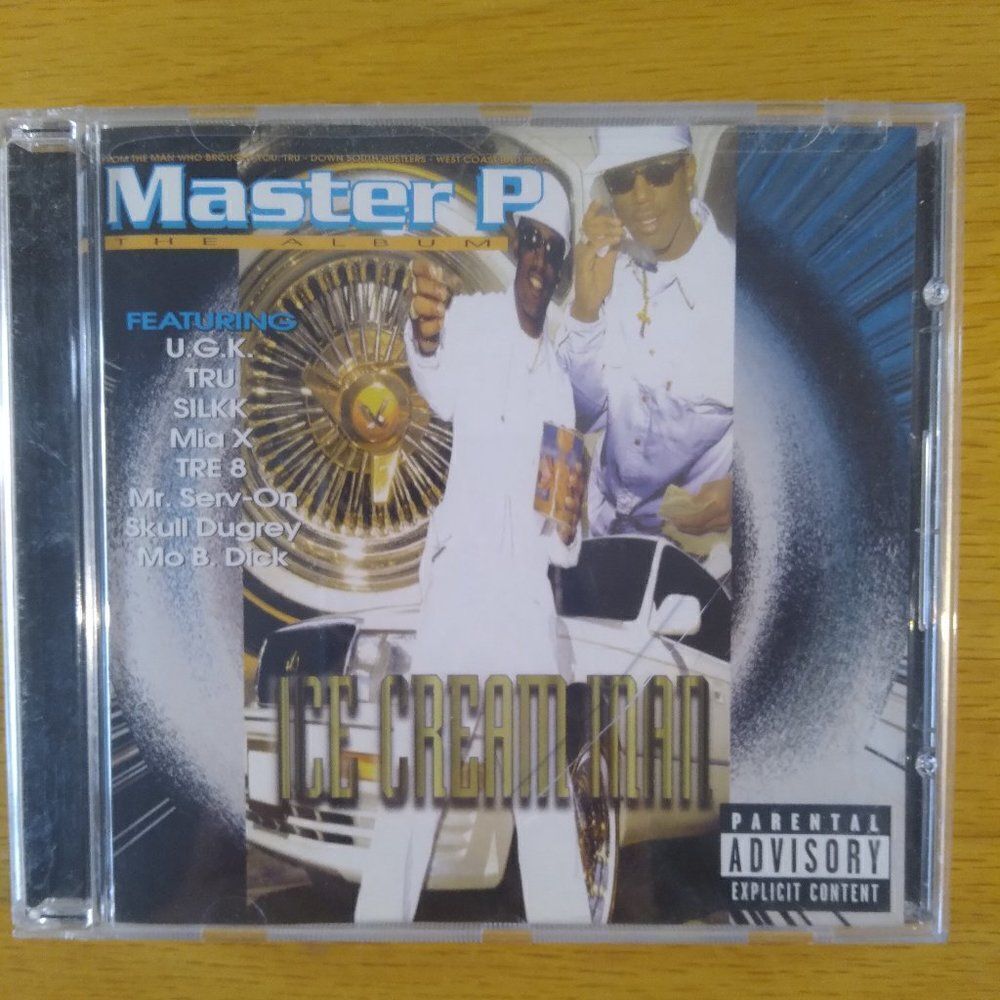 Vintage Master P Ice Cream Man No Limit Records CD